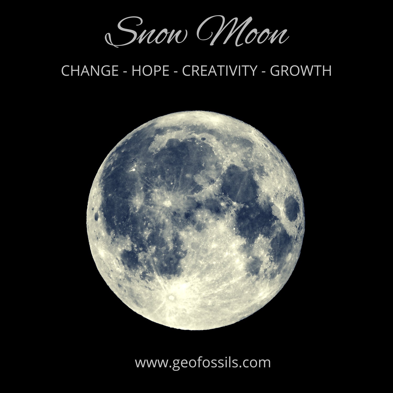 The Snow Moon of February