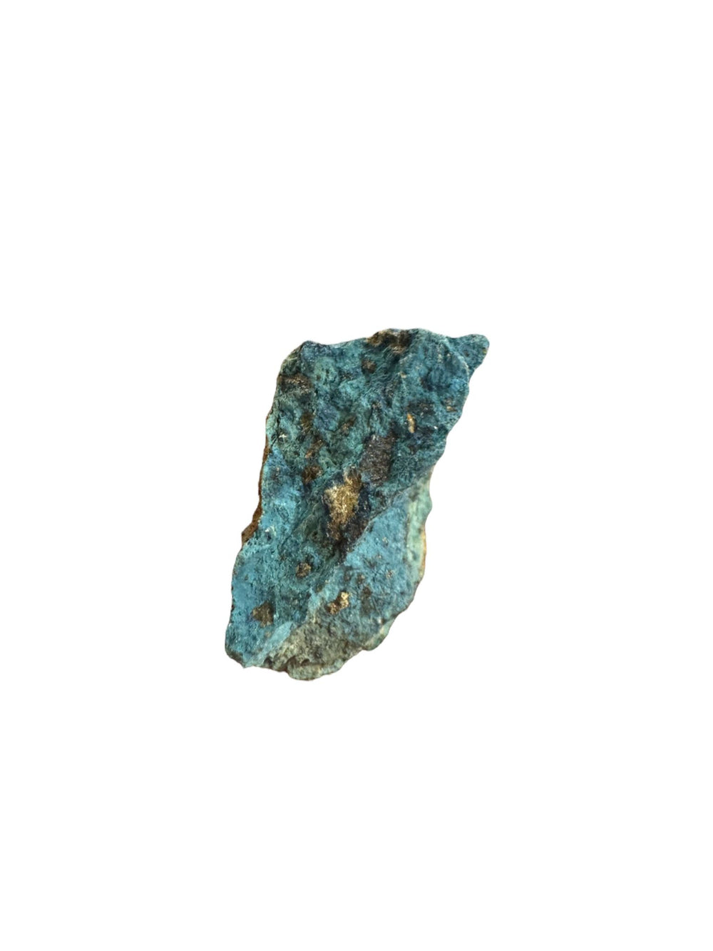 Aerinite mineral specimen with blue fibrous crystalline texture from Lleida, Catalonia, Spain – rare throat chakra stone