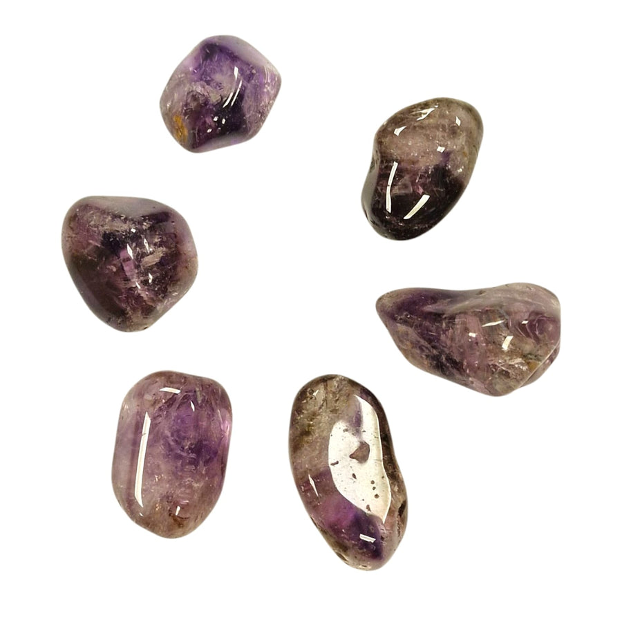 Amethyst Brandenburg Rare Tumble Stone – polished tumble stone for crystal healing and meditation