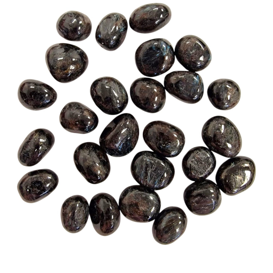 Astrophyllite Tumble Stone – Rare Crystal of Inner Illumination – polished tumble stone for crystal healing and meditation