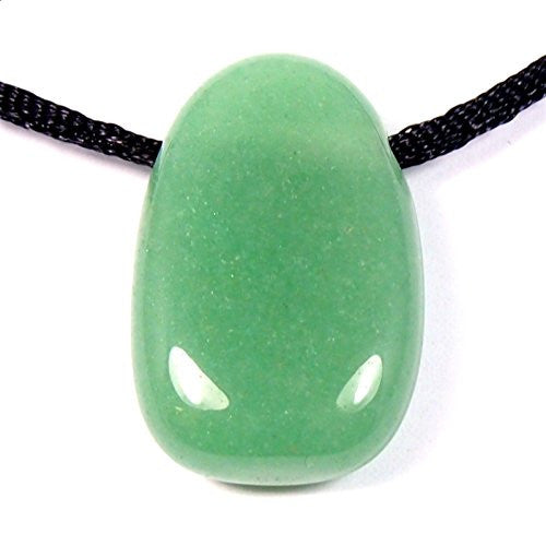 Aventurine - Green Drilled Tumble Stone Oval shaped, turquoise, shiny, polished, smooth, stone