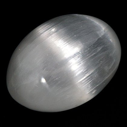 Selenite Palm Stone