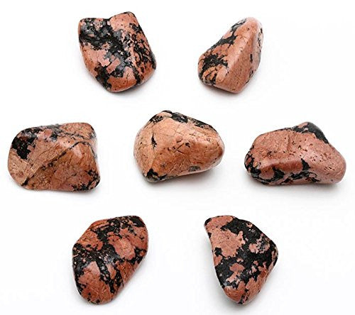 Luxullianite Drilled Tumble Stone