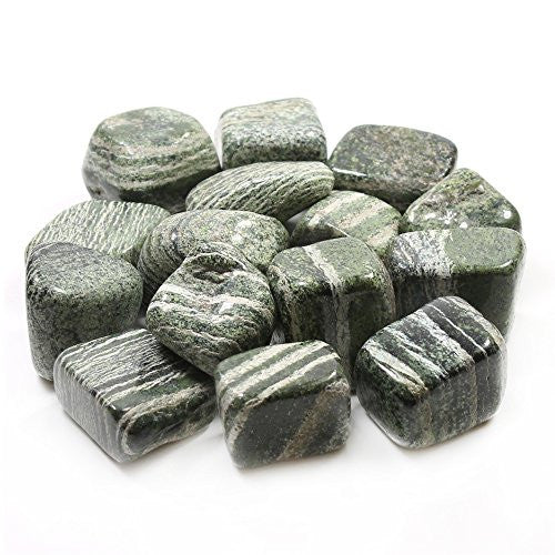 Chrysotile Polished Healing Crystal Tumble Stone – polished tumble stone for crystal healing and meditation
