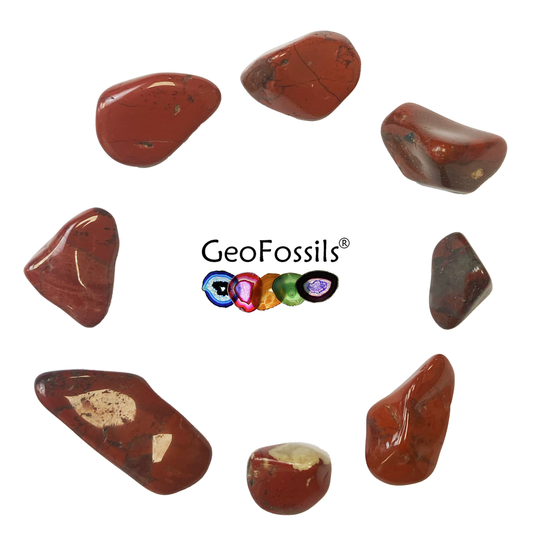 Brecciated Jasper Polished Healing Crystal Tumble Stone – polished tumble stone for crystal healing and meditation