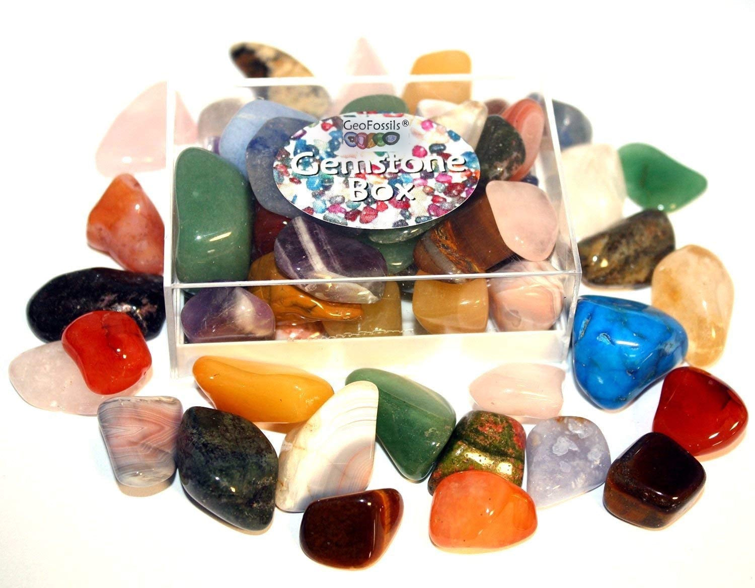 Gemstone Box - Filled with Tumblestones