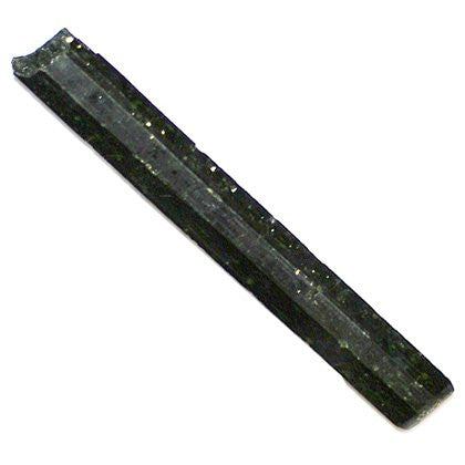 Aegirine Mineral Crystal – a striking black crystal with needle-like formations, radiating protective and grounding energy, perfect for boosting personal power and focus.