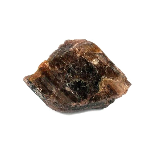 This rough crystal is called Andalusite which has beautiful tones and shades of brown, orange and gold.