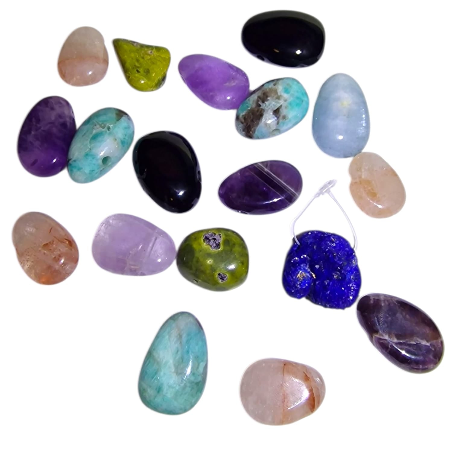 Drilled Tumble Stones