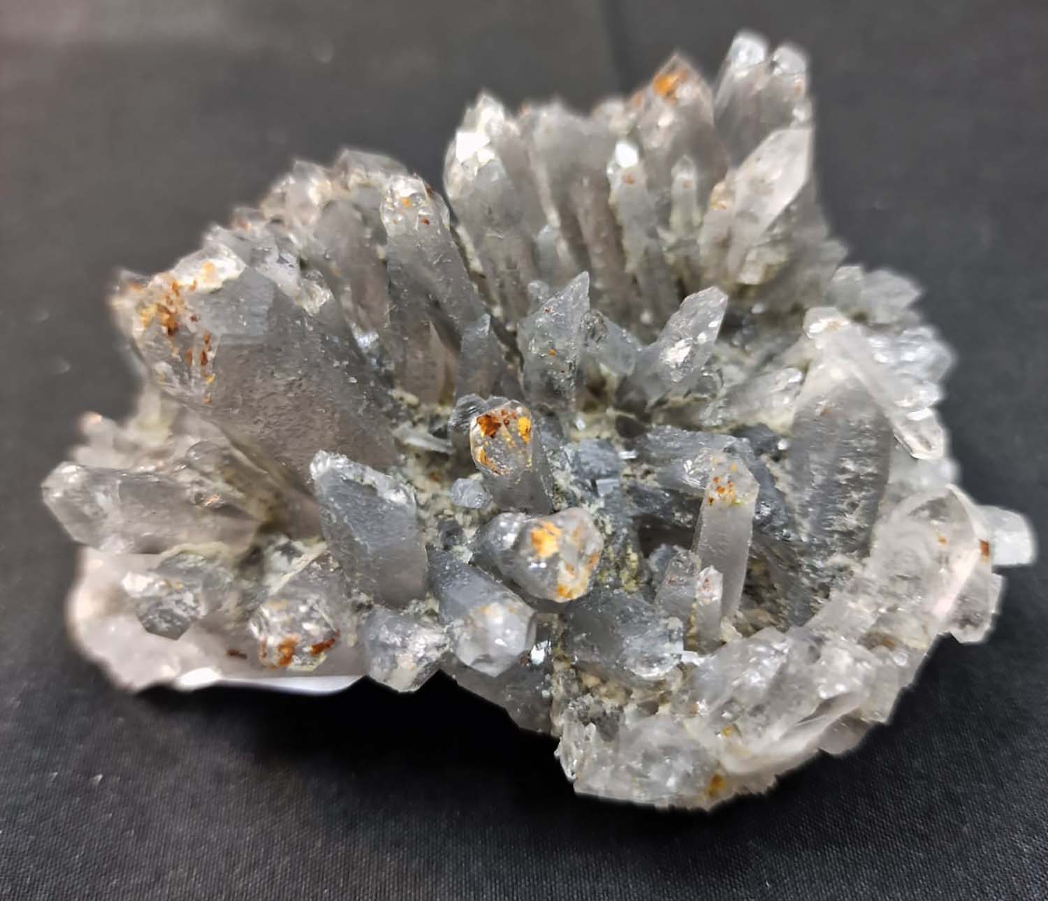 GeoFossils Blue Tara Quartz with inclusions of magnesium, lithium