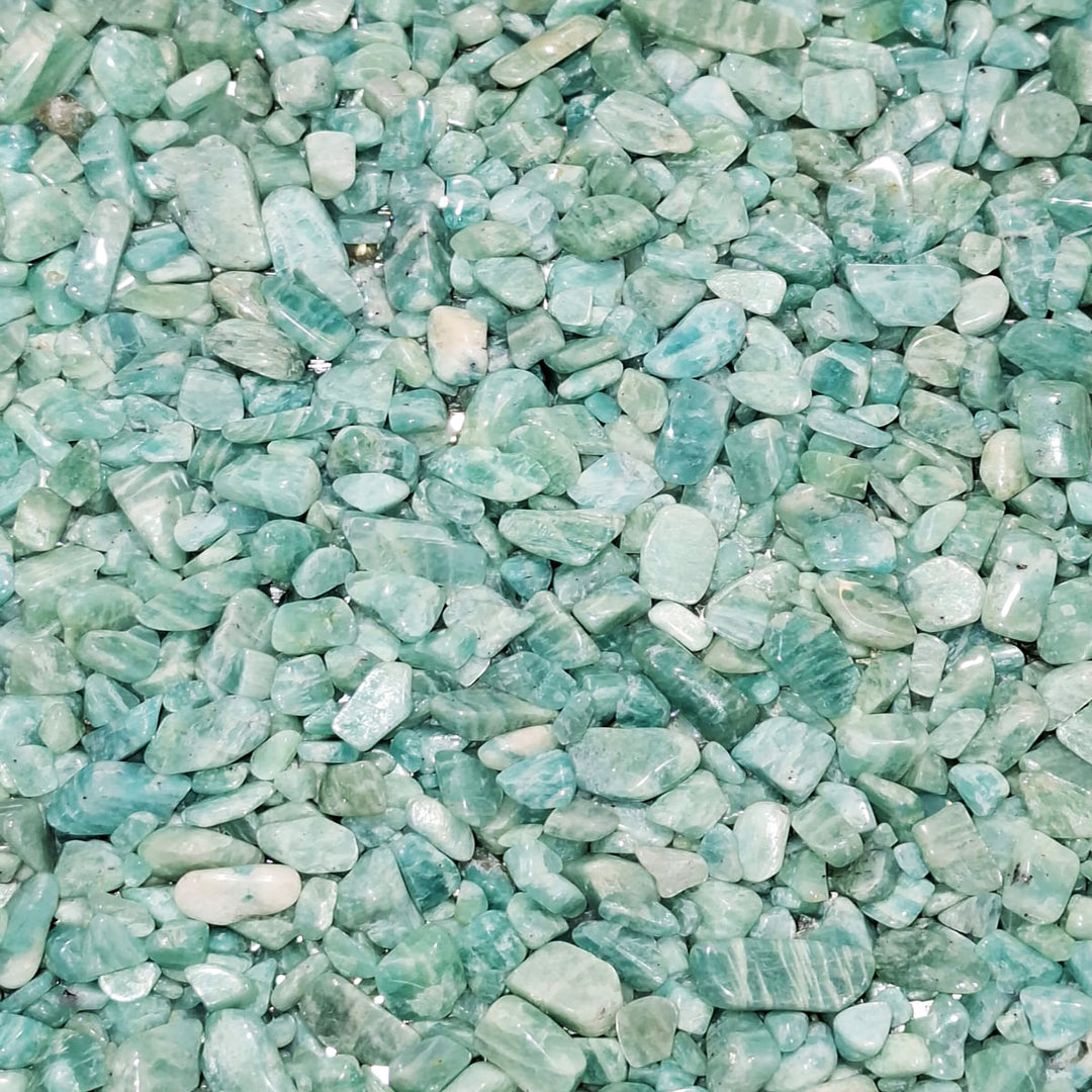 Amazonite Mini Gem Chip – Speak Your Truth Stone