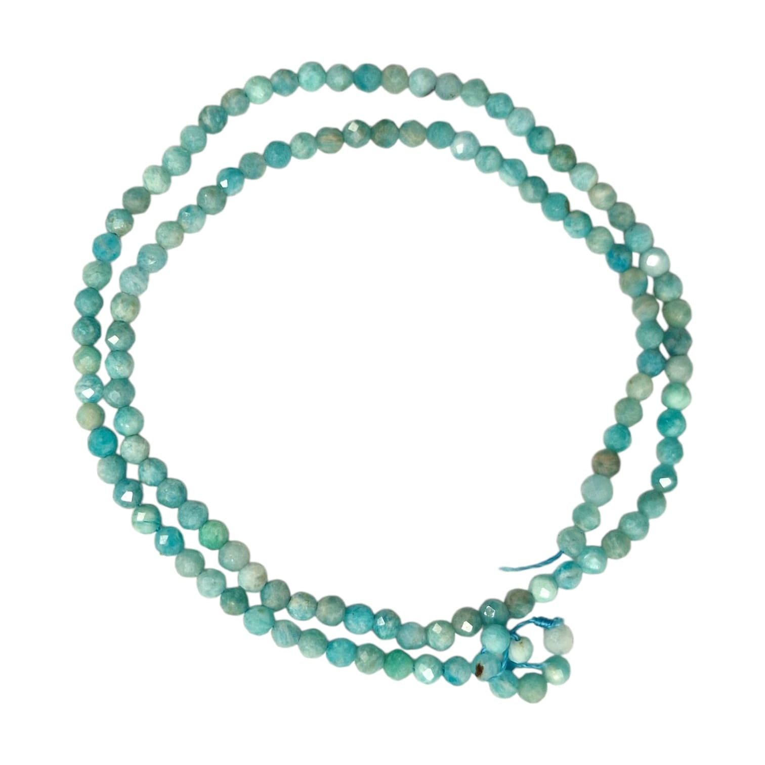 3mm Amazonite Faceted Beads – Natural Gemstone for Calm, Truth & Balance