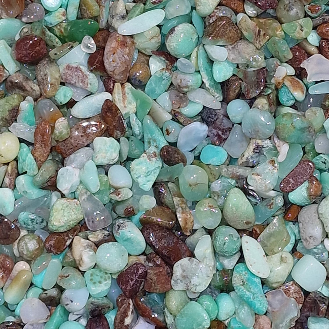 Chrysoprase Mini Gem Chips – Glow with Positivity and Abundance