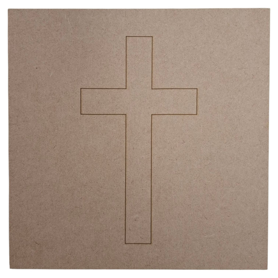 Cross Sacred Geometry Grid engraved on thin wooden board – crystal layout for spiritual alignment, protection and devotional energy