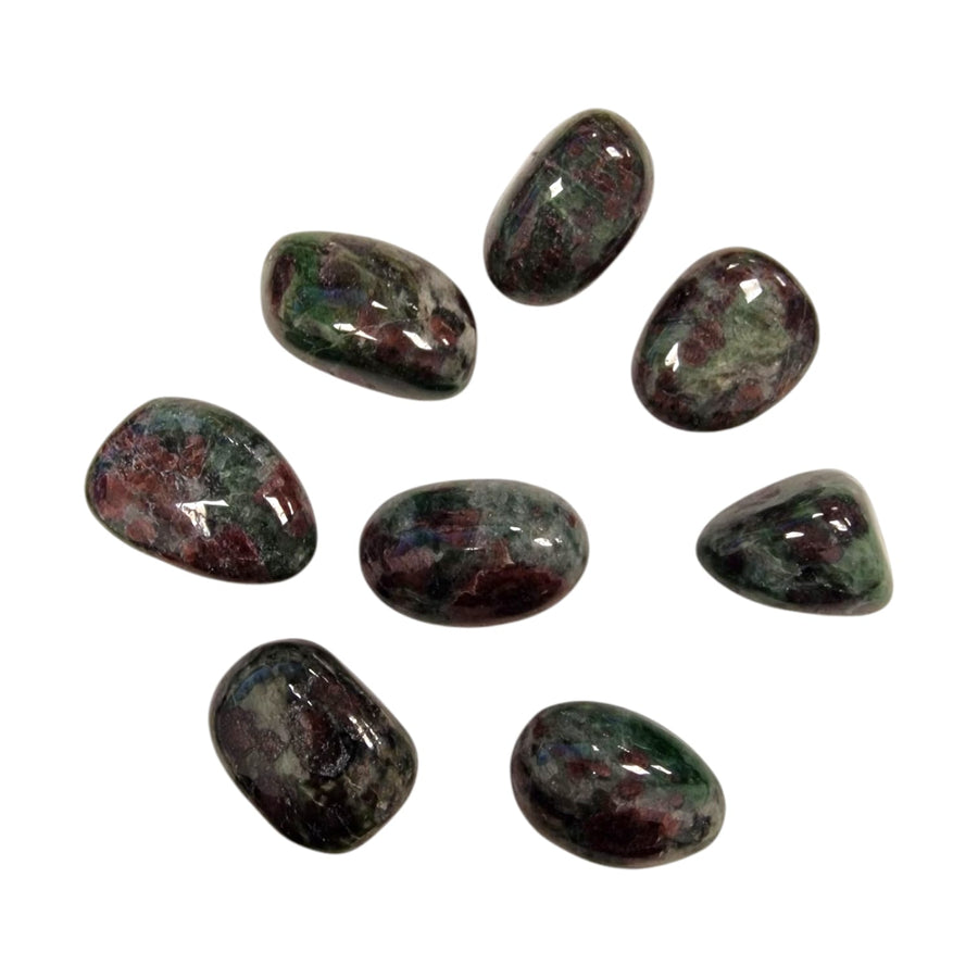 Eclogite Polished Healing Crystal Tumble Stone – polished tumble stone for crystal healing and meditation