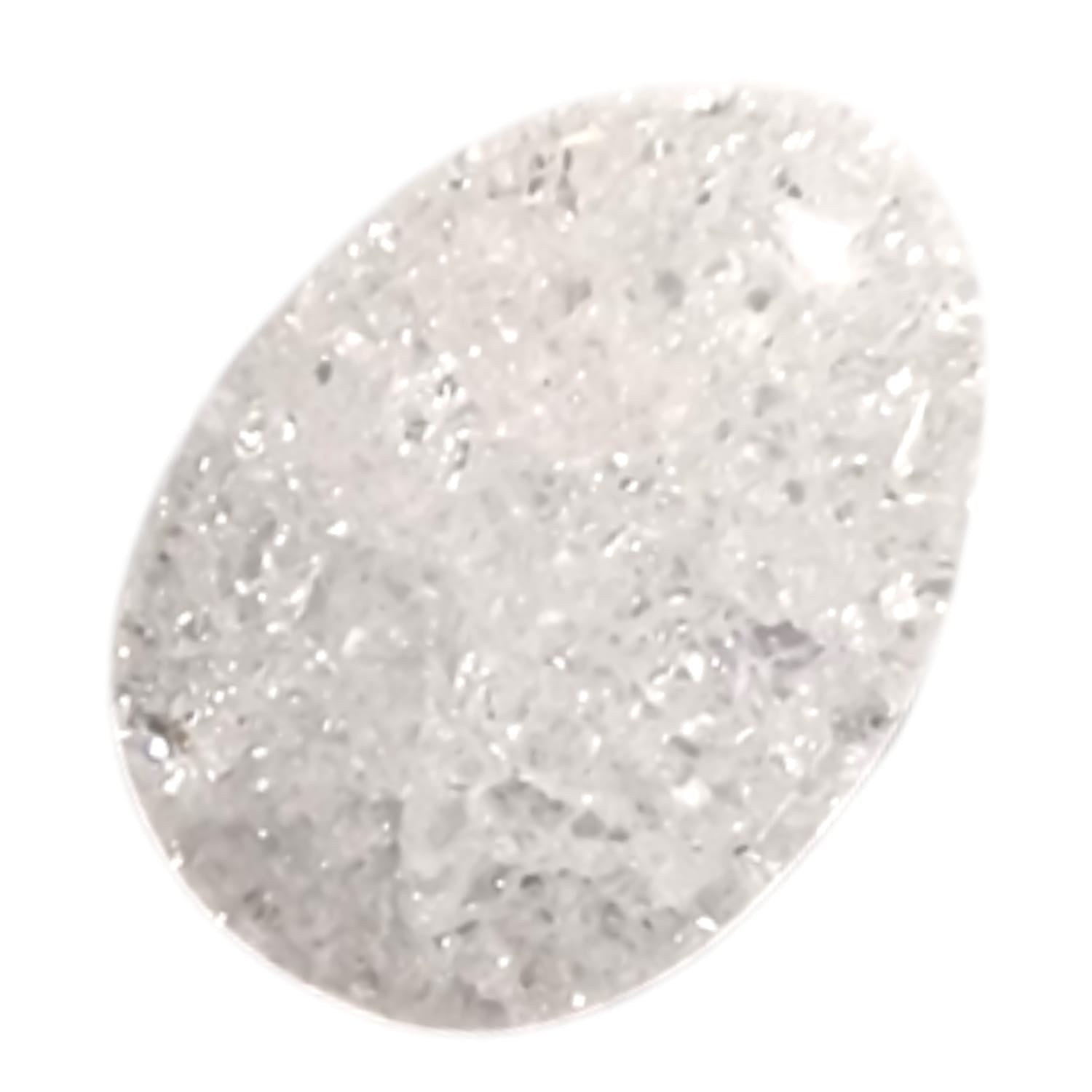 Fire and Ice Quartz Medium Oval – a crackled clear crystal known for transformation, spiritual awakening, and energy amplification.