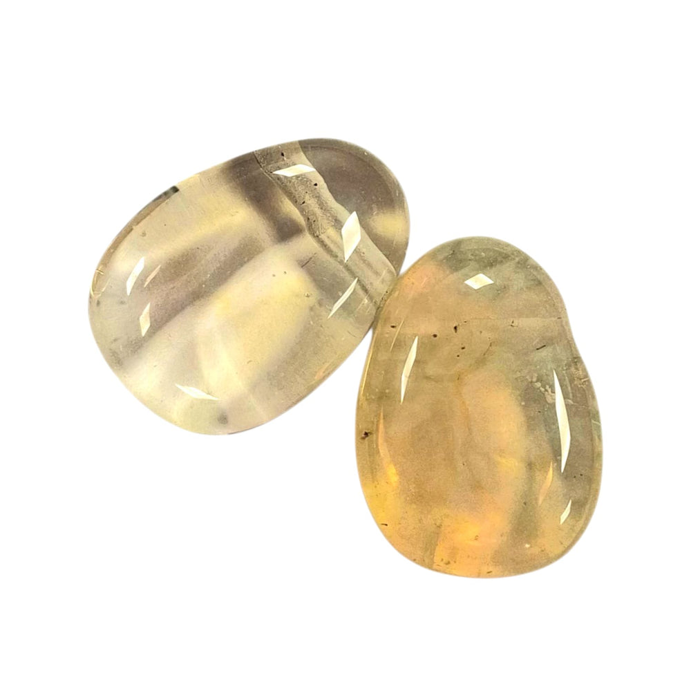 Gold Opalite drilled tumble stone pendant on a black cord – glowing golden crystal for confidence, energy and emotional balance