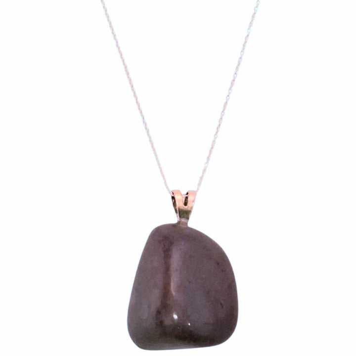 Lavender Jade pendant with soft lilac hues set in hallmarked sterling silver – crystal necklace for emotional calm, spiritual grace, and intuitive peace