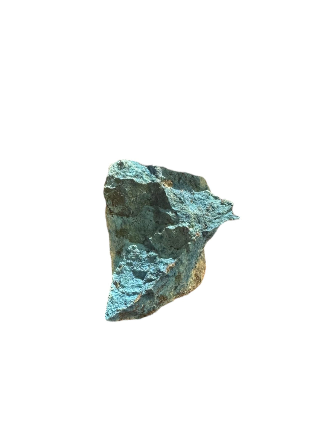 Aerinite mineral specimen with blue fibrous crystalline texture from Lleida, Catalonia, Spain – rare throat chakra stone