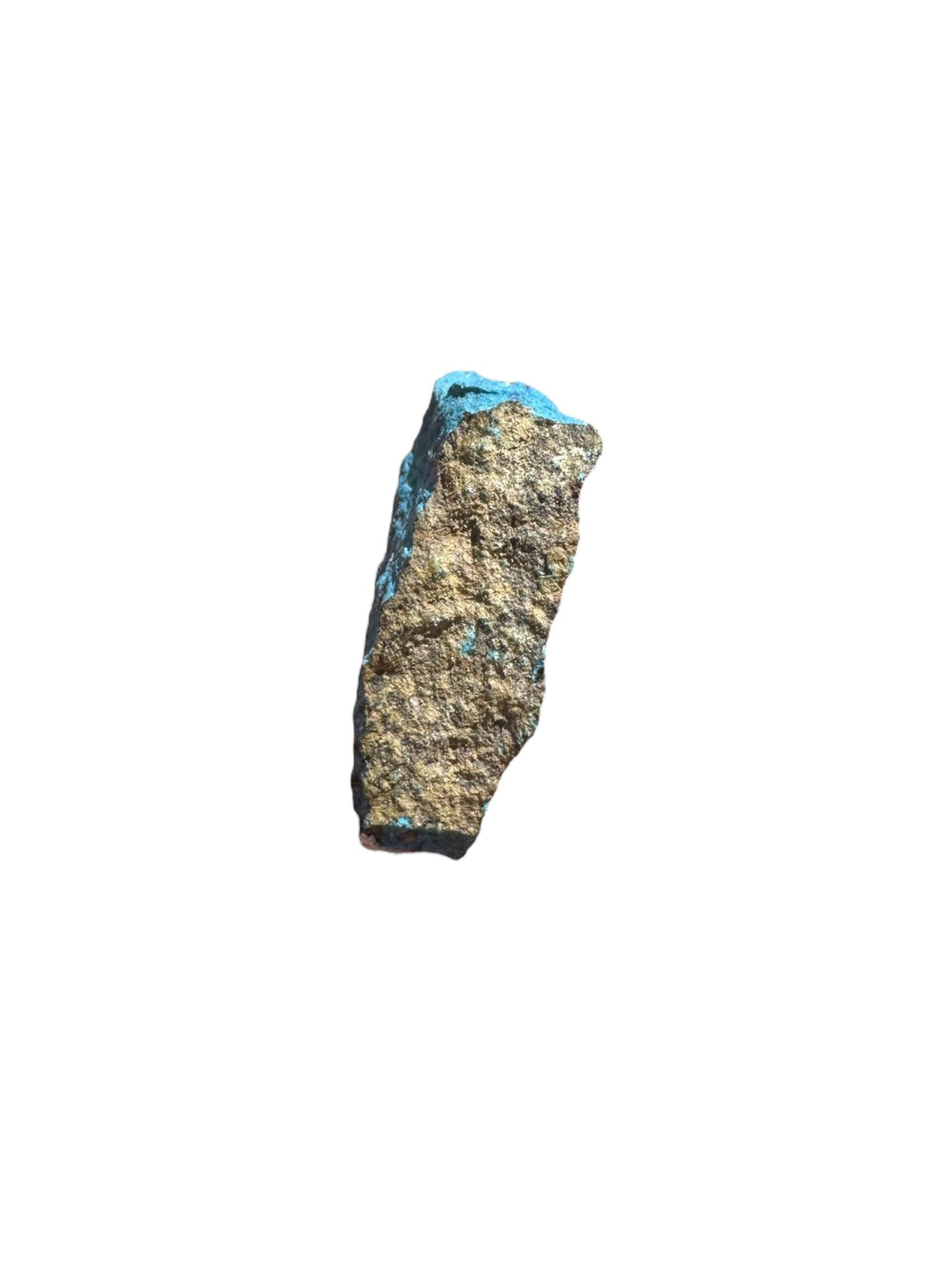 Aerinite mineral specimen with blue fibrous crystalline texture from Lleida, Catalonia, Spain – rare throat chakra stone