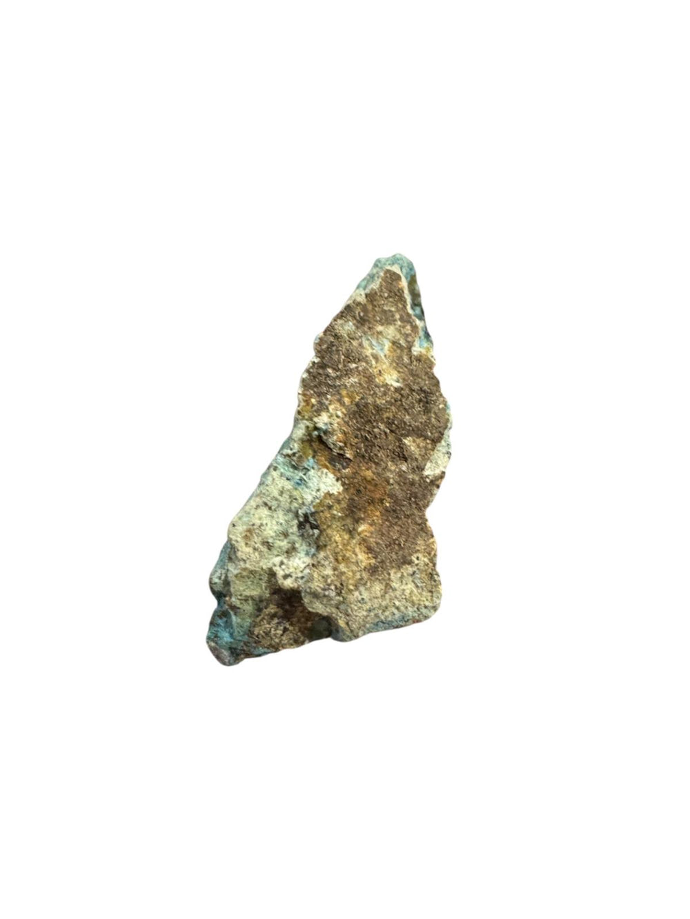Aerinite mineral specimen with blue fibrous crystalline texture from Lleida, Catalonia, Spain – rare throat chakra stone