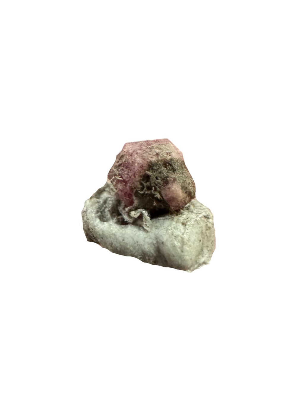 Bixbite (Red Beryl) crystal specimen with vivid red hexagonal crystals from Thomas Range, Utah