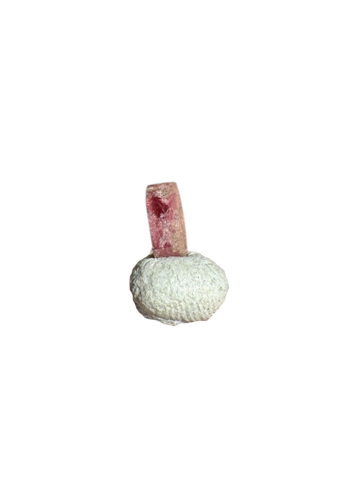 Bixbite (Red Beryl) crystal specimen with vivid red hexagonal crystals from Thomas Range, Utah