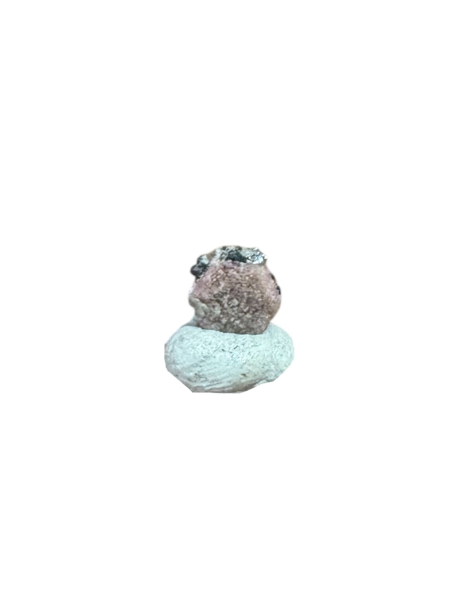 Bixbite (Red Beryl) crystal specimen with vivid red hexagonal crystals from Thomas Range, Utah