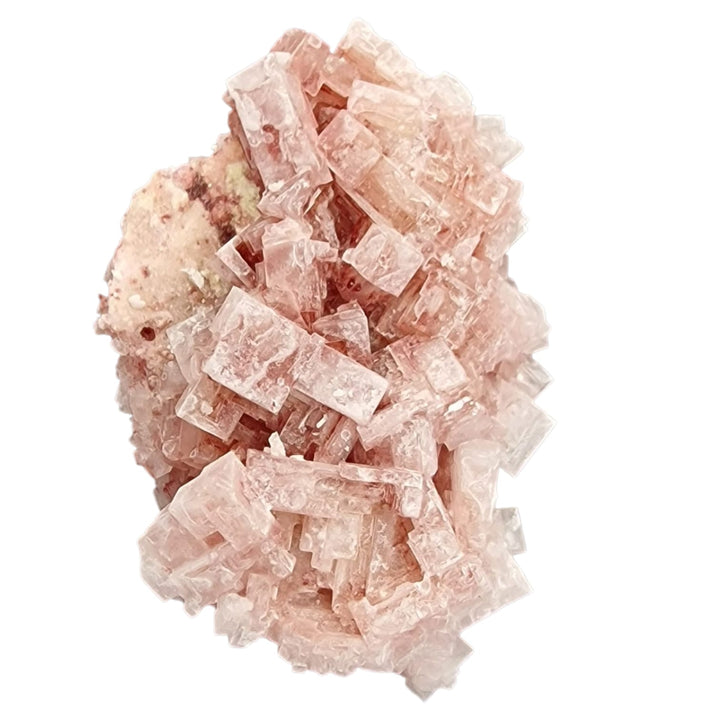 Pink Halite Mineral Specimen – Natural Salt Crystal from California