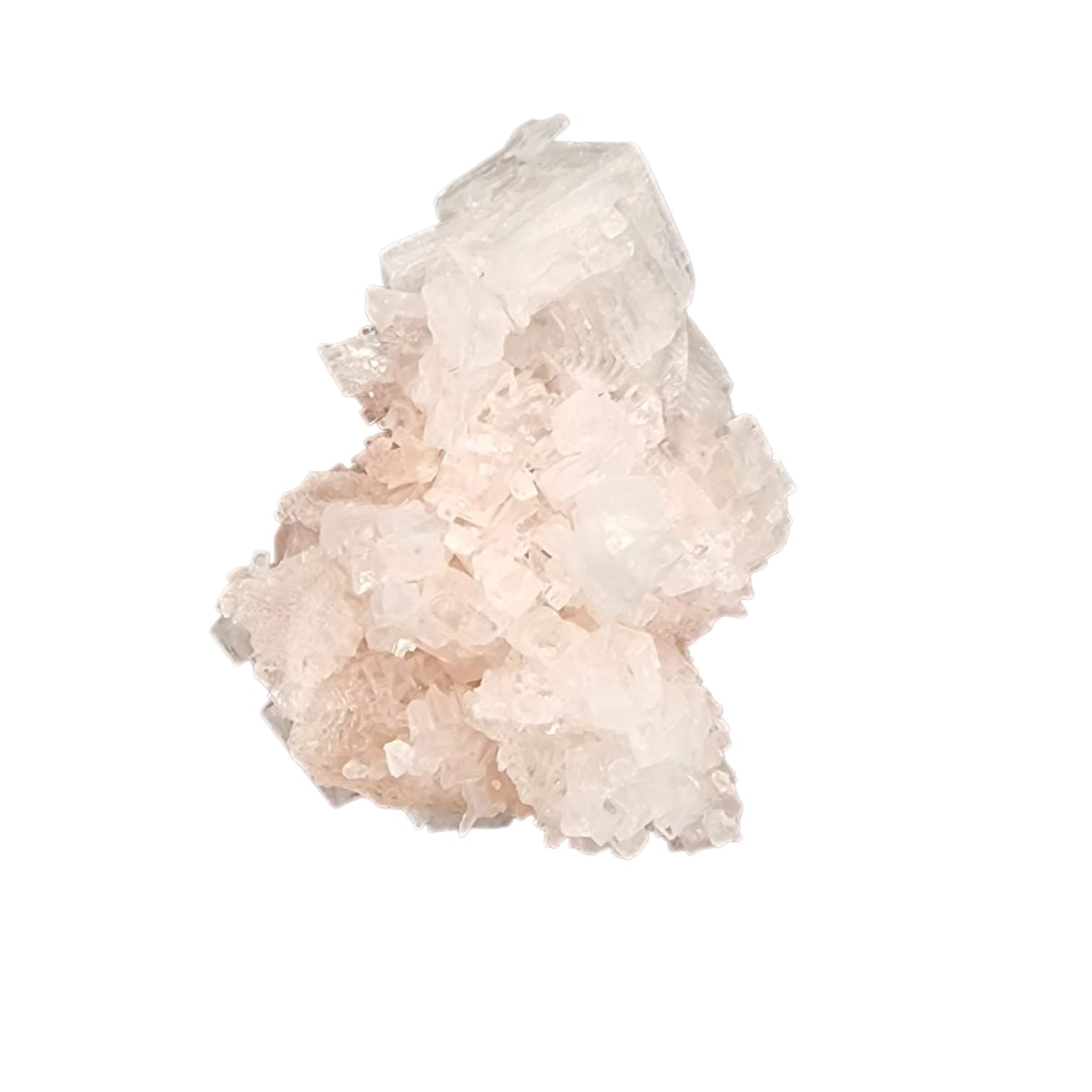 Pink Halite Mineral Specimen – Natural Salt Crystal from California
