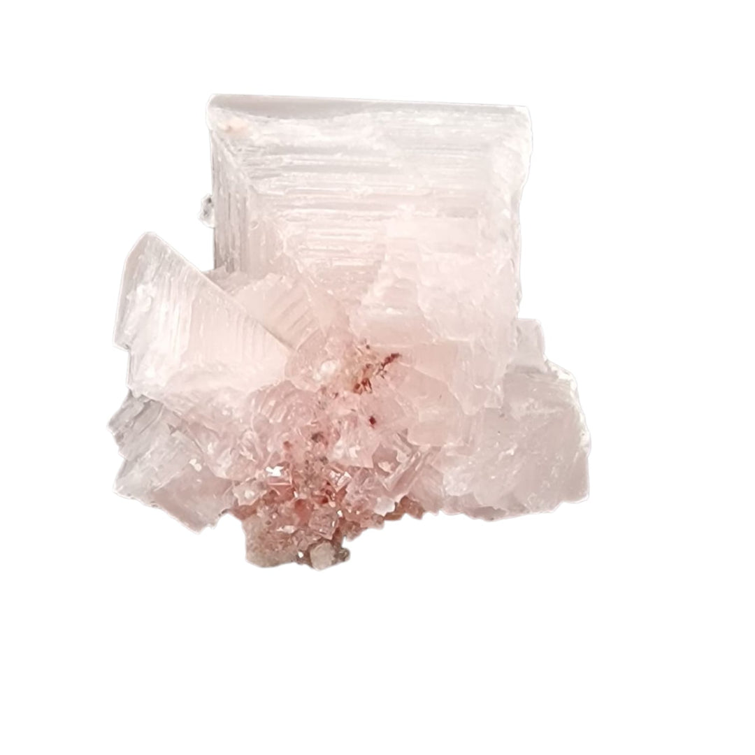 Pink Halite Mineral Specimen – Natural Salt Crystal from California