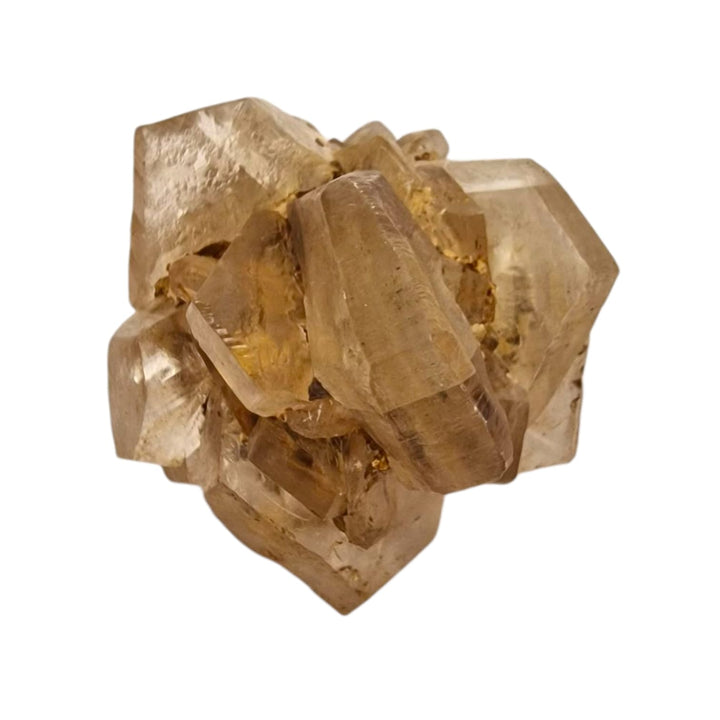 GeoFossils Selenite Mineral Specimen, UV reactive crystal for energy cleansing, clarity, and spiritual elevation.