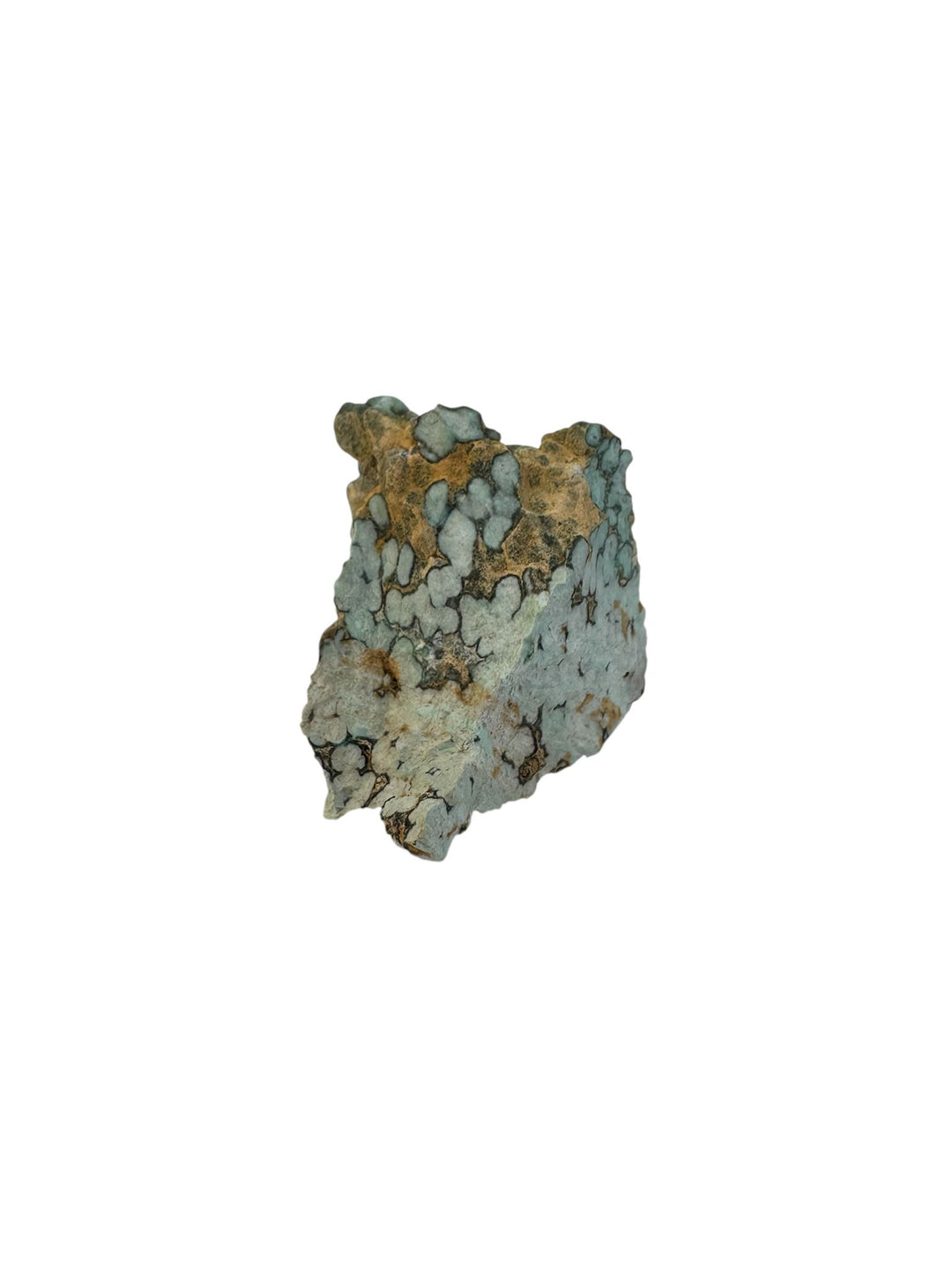 Variscite mineral specimen with natural green crystalline formation from Palazuelo de las Cuevas, Zamora, Spain