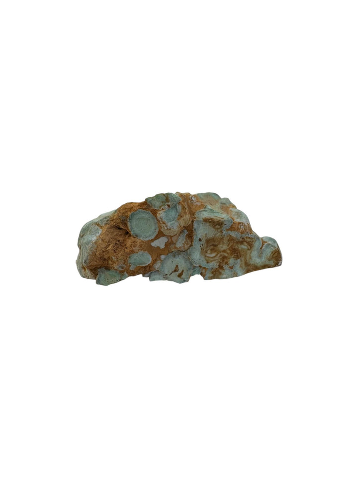 Variscite mineral specimen with natural green crystalline formation from Palazuelo de las Cuevas, Zamora, Spain