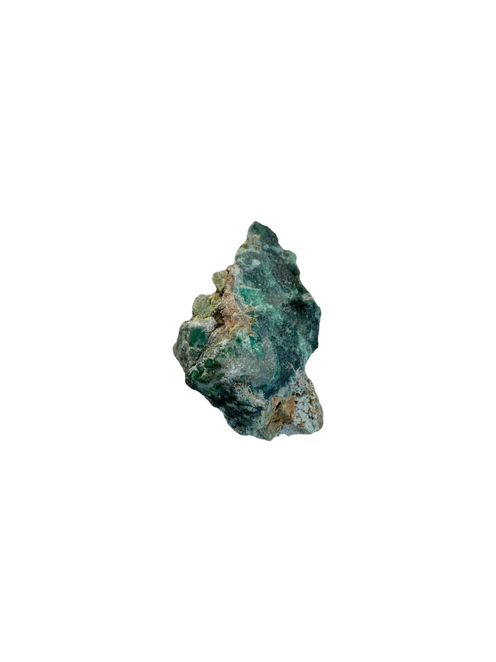 Variscite mineral specimen with natural green crystalline formation from Palazuelo de las Cuevas, Zamora, Spain