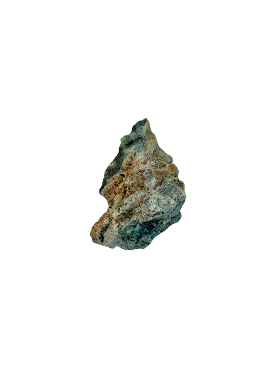 Variscite mineral specimen with natural green crystalline formation from Palazuelo de las Cuevas, Zamora, Spain