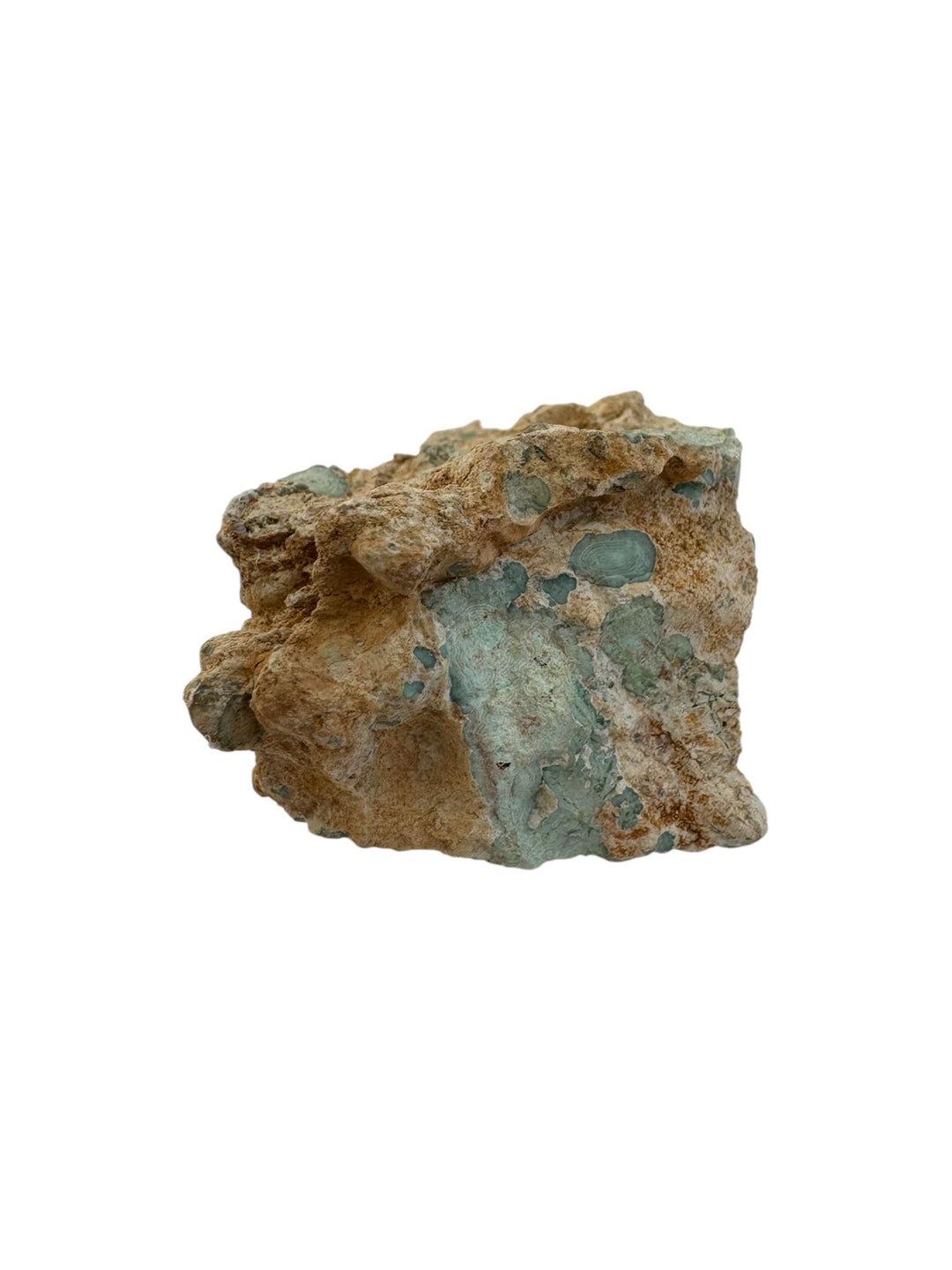 Variscite mineral specimen with natural green crystalline formation from Palazuelo de las Cuevas, Zamora, Spain