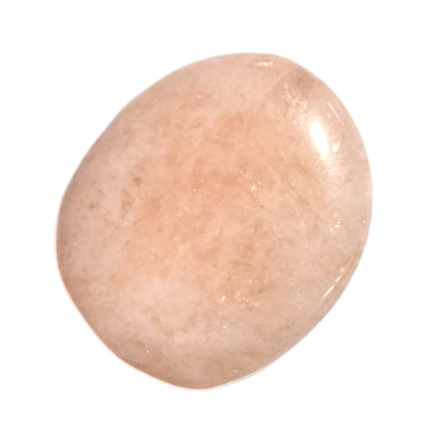 GeoFossils Morganite Medium Oval, a soft pink crystal for love, emotional healing, and compassion.