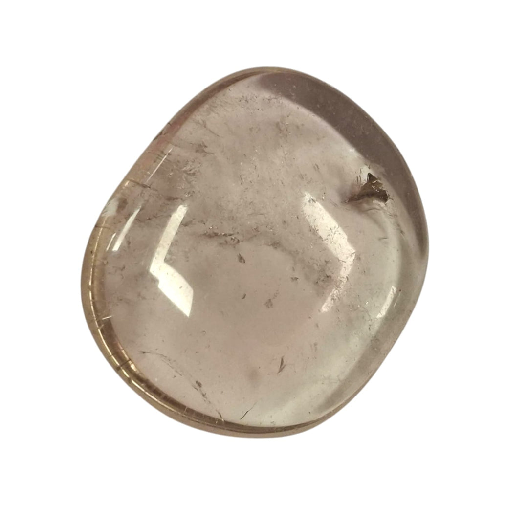 GeoFossils Natural Citrine Medium Oval, a golden-yellow crystal for abundance, confidence, and manifestation.
