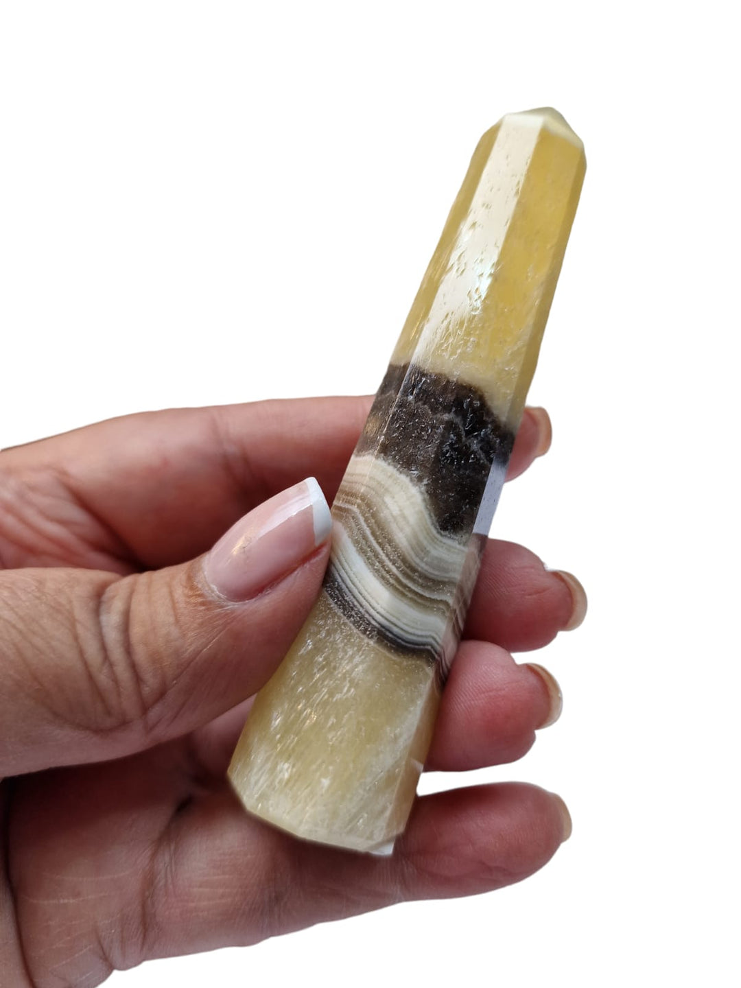 Zebra Calcite Obelisk