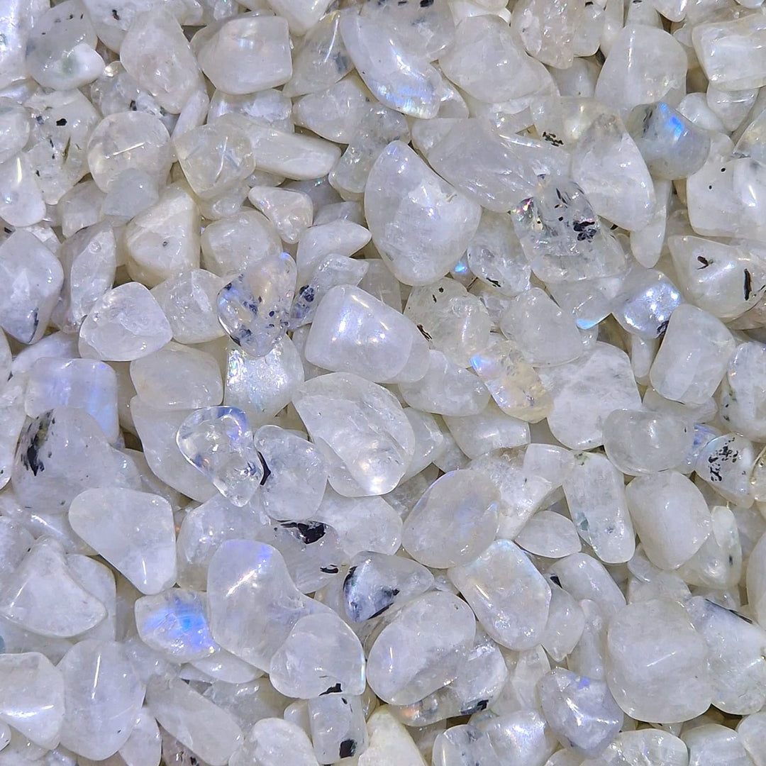 Rainbow Moonstone Mini Gem Chips – Unleash Your Inner Magic