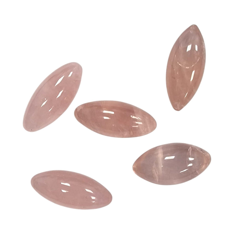 GeoFossils Rose Quartz Shiva Lingham, a sacred pink crystal shaped for emotional healing, balance, and divine love.