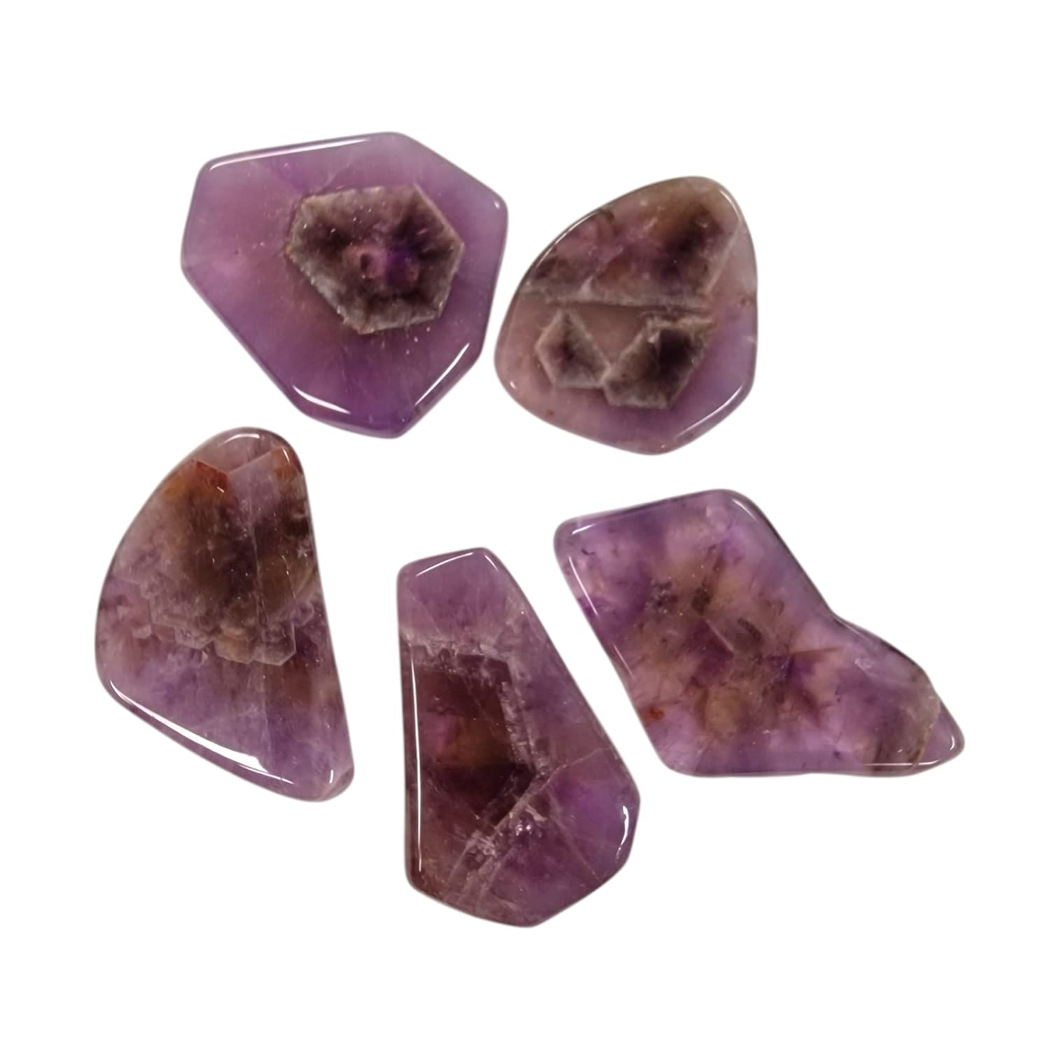 GeoFossils Auralite 23 Slice, a rare Canadian crystal cross-section with up to 23 minerals, ideal for deep healing and spiritual connection.