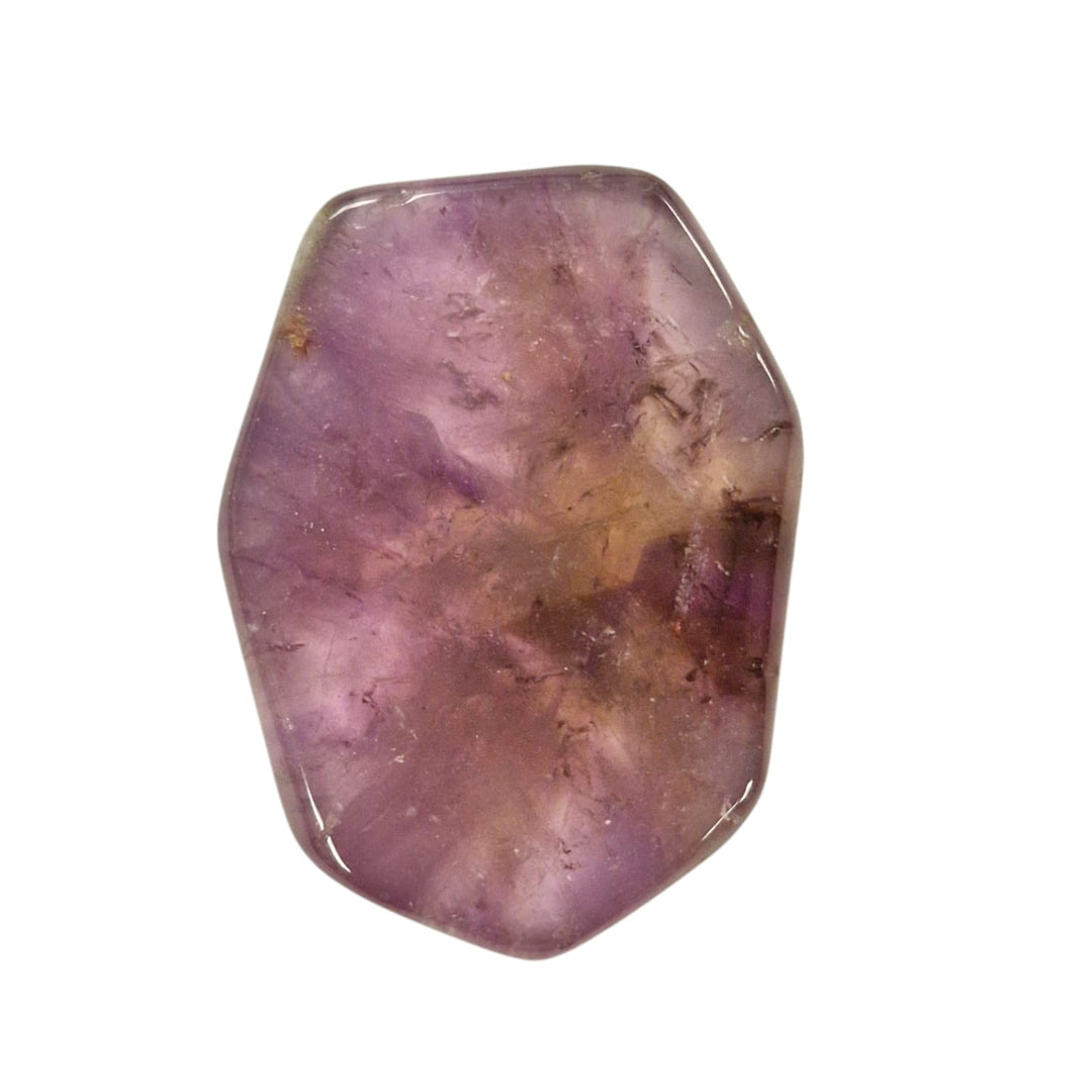 GeoFossils Auralite 23 Slice, a rare Canadian crystal cross-section with up to 23 minerals, ideal for deep healing and spiritual connection.