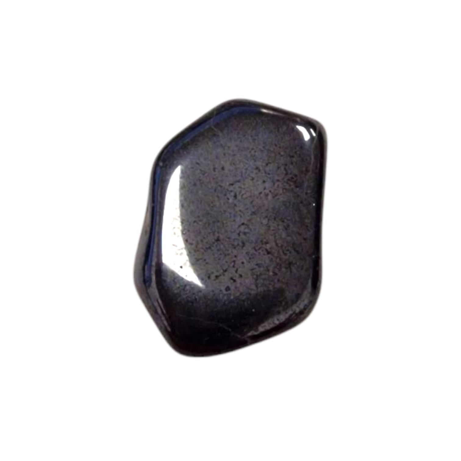 GeoFossils Alabandite Tumble Stone, a super rare black crystal from Arusha, Tanzania, promoting protection, grounding, and transformation.