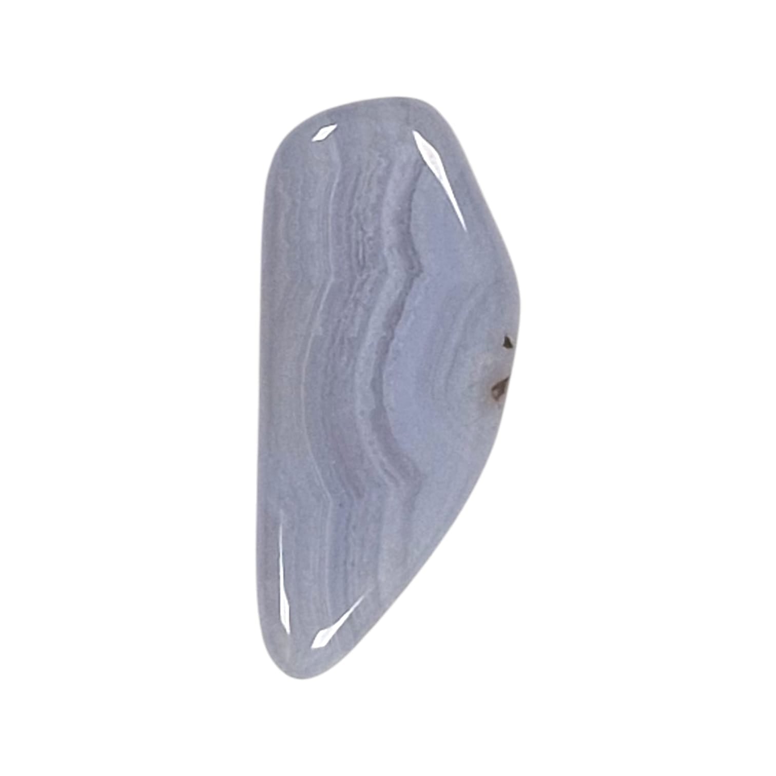 Blue Lace Agate Polished Healing Crystal Tumble Stone