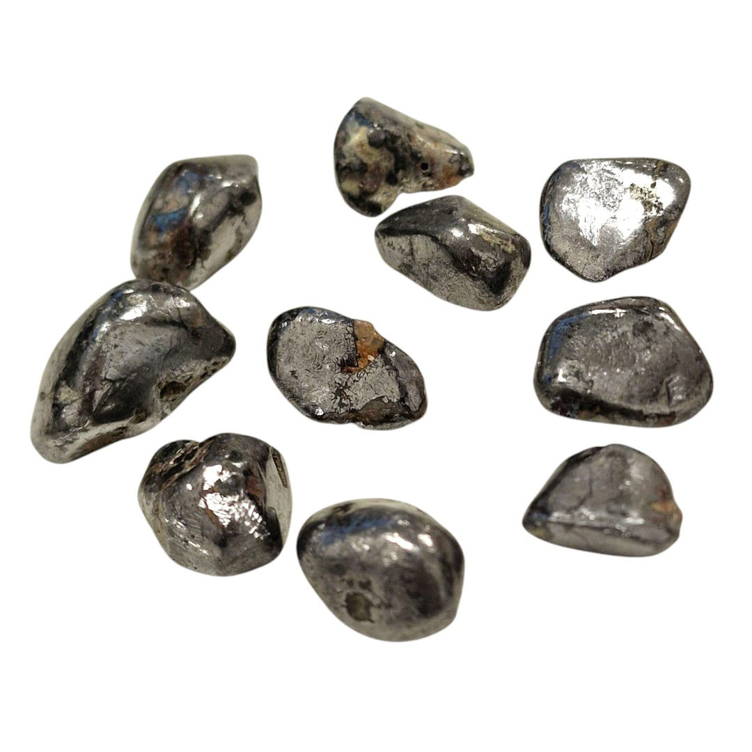 Galena Tumble Stone - Your Grounding Guardian – polished tumble stone for crystal healing and meditation