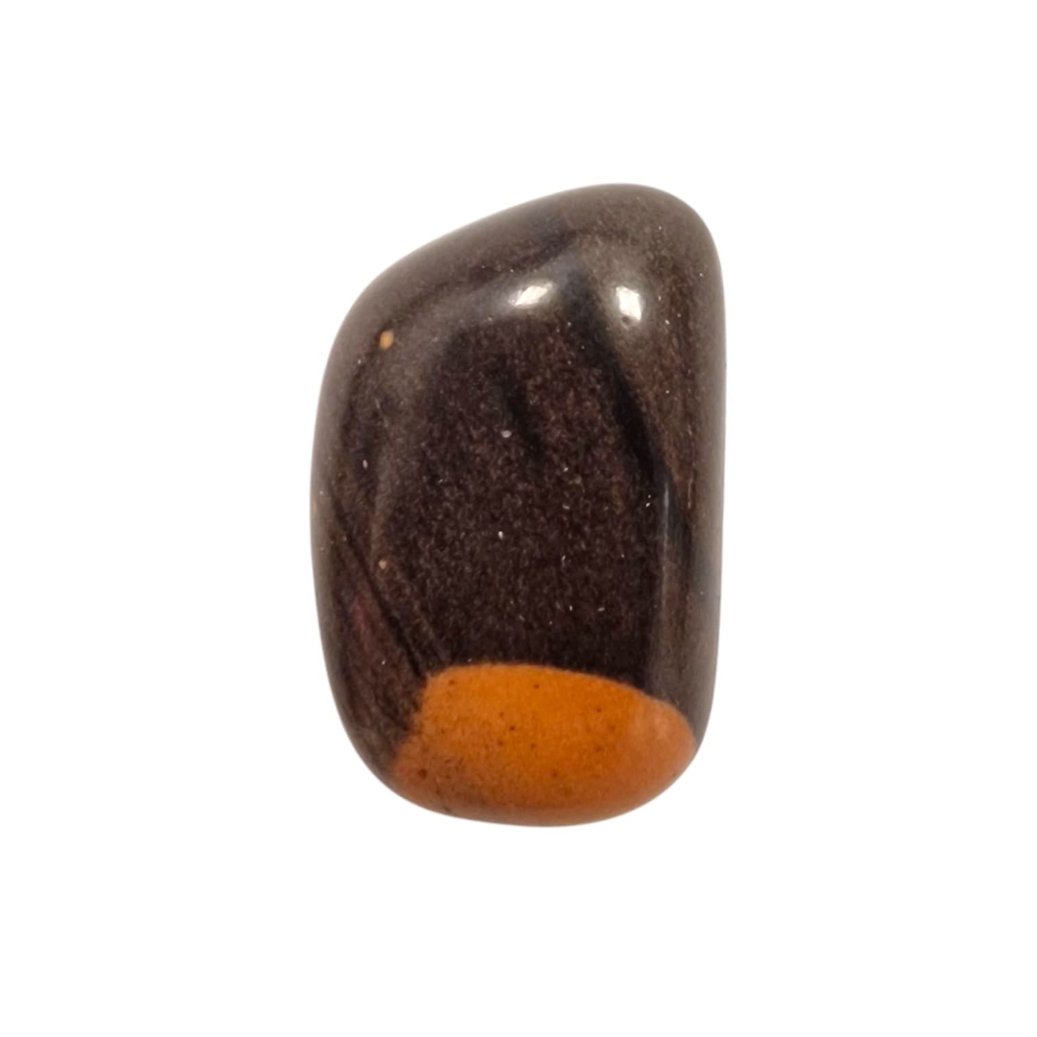 GeoFossils Gila Jasper Tumble Stone, a rare earthy crystal from the USA for grounding, protection, and emotional strength.