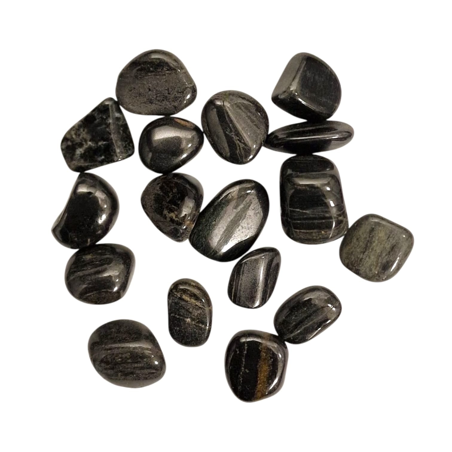 GeoFossils Isua Stone Tumble Stone from Greenland, one of Earth’s oldest rocks, offering grounding, wisdom, and ancient Earth energy.