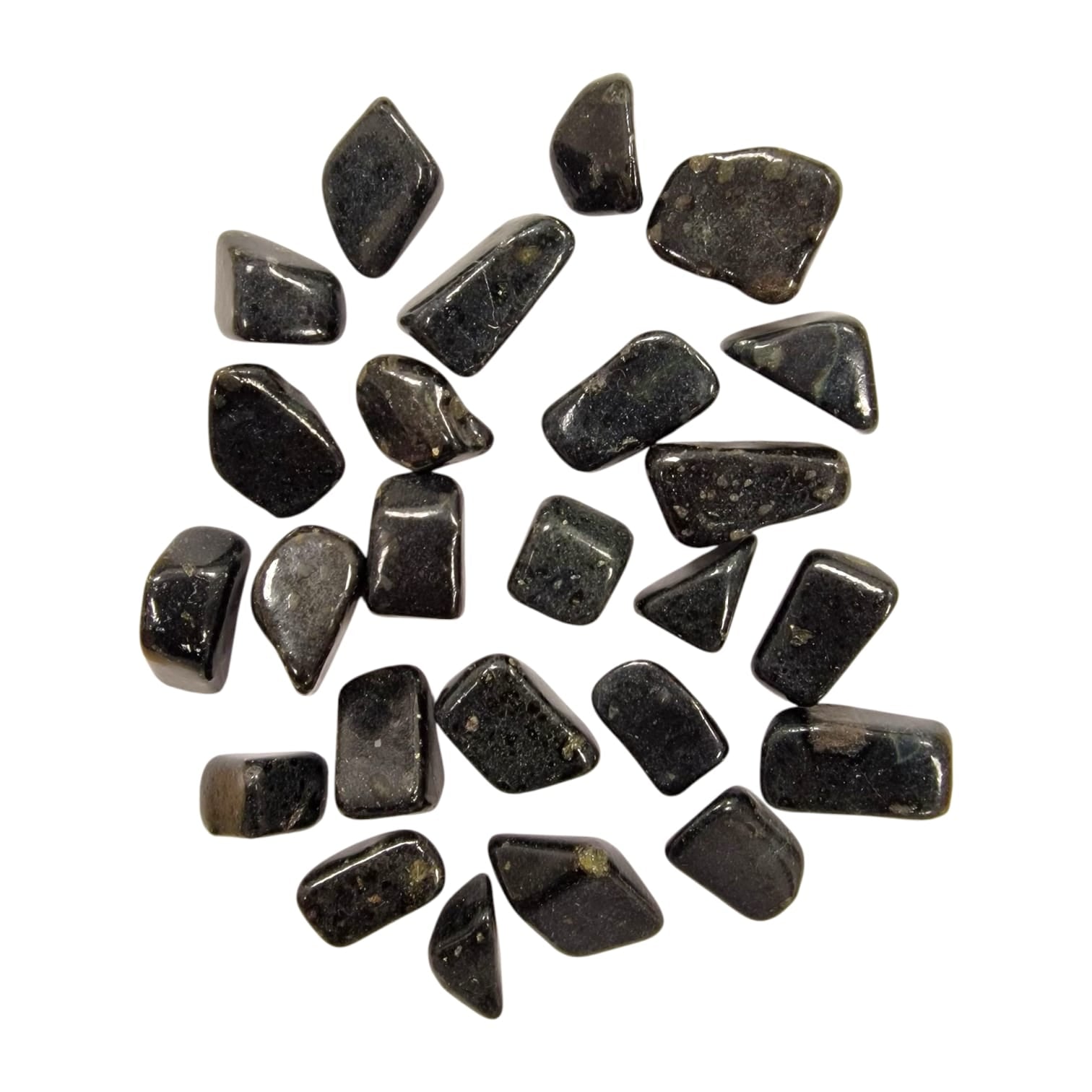 GeoFossils Kimberlite Tumble Stone, a rare volcanic matrix crystal from the Kimberly Mine, host to natural diamonds and deep Earth energy.